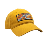 Mustard Dad Hat with Funky Patch