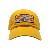 Mustard Dad Hat with Funky Patch