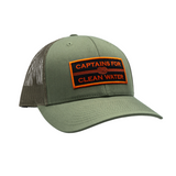 112 Loden with Orange/Black Patch