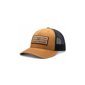 Caramel and Black Trucker