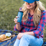 Captains x YETI RAMBLER®12oz COLSTERs in Nordic Blue