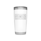 Captains x YETI Rambler 20oz Tumbler in White